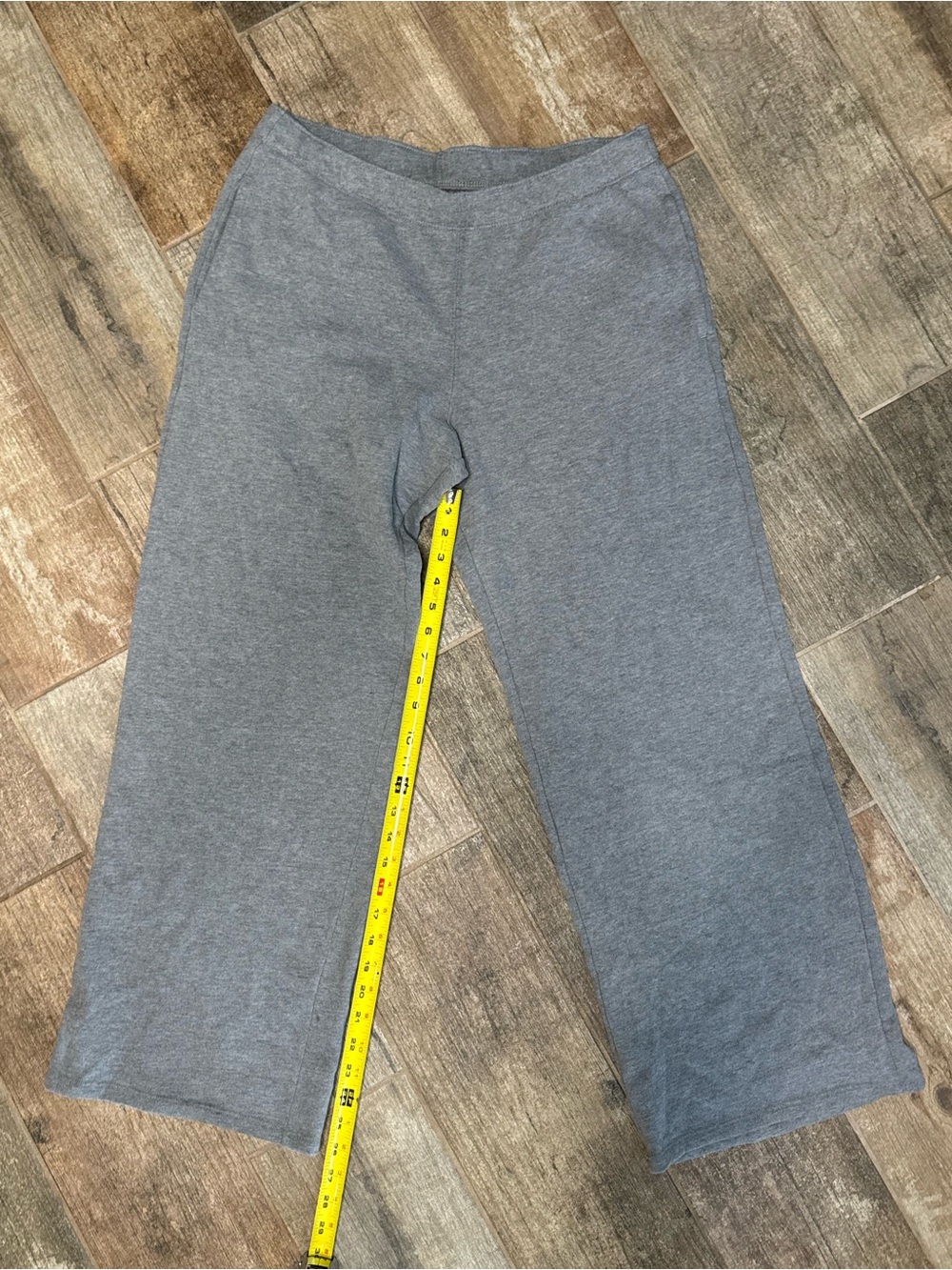 NWOT Hollister Feel Good Wide-Leg Sweatpants Heather Gray M - Picture 5 of 5